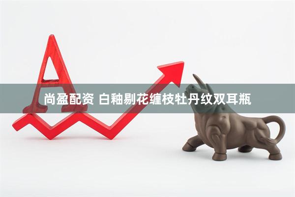 尚盈配资 白釉剔花缠枝牡丹纹双耳瓶