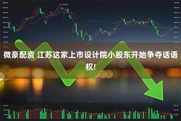 微豪配资 江苏这家上市设计院小股东开始争夺话语权!