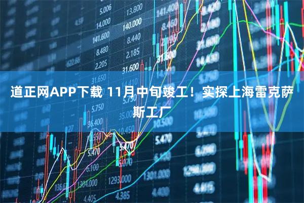 道正网APP下载 11月中旬竣工！实探上海雷克萨斯工厂